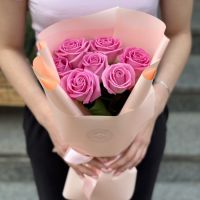 7 розовых роз Берлин
