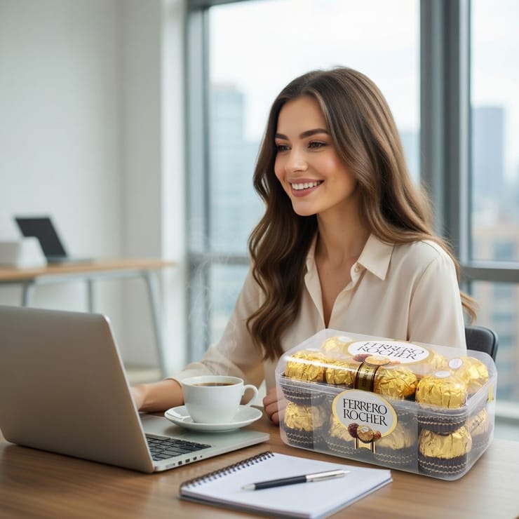 Конфеты Ferrero Rocher 200 г – доставка цветов в Ереван