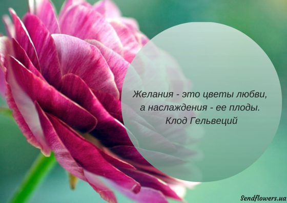 Открытки и слова к цветам