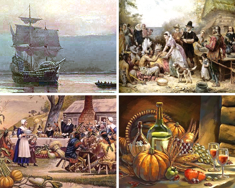 Thanksgiving day holiday. День Благодарения 1621. Праздник Thanksgiving Day. День Благодарения индейцы. Пилигримы и индейцы день Благодарения.