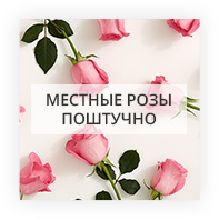 Местные розы поштучно Київ