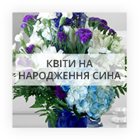 Квіти на народження сина Київ